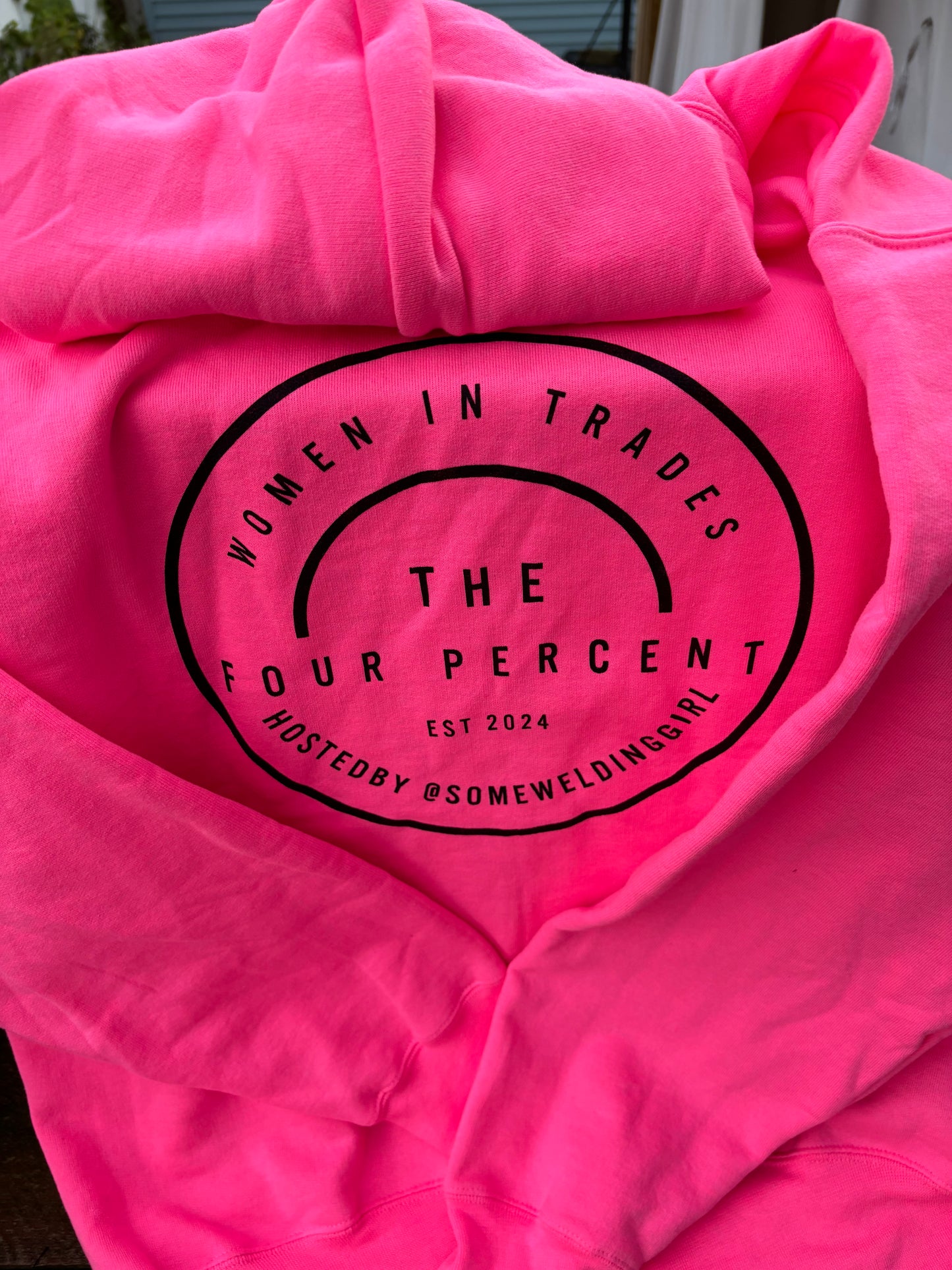 The Four Percent Logo Hoodie